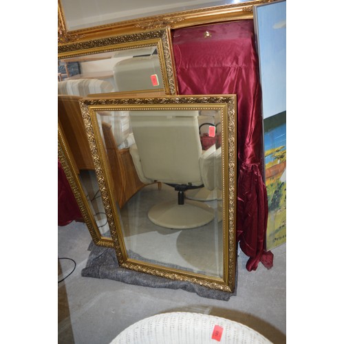 133 - Gilt-Framed Bevelled Mirror - 26