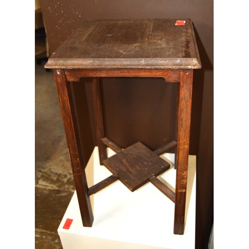 111 - Stained Teak Occasional Table