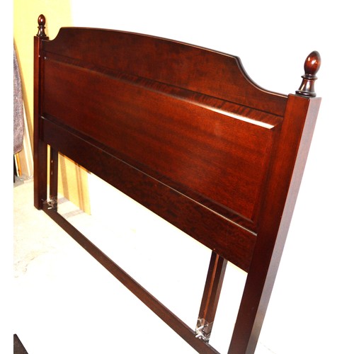 171 - Stag Minstrel Panelled King Size Bed Headboard. 64