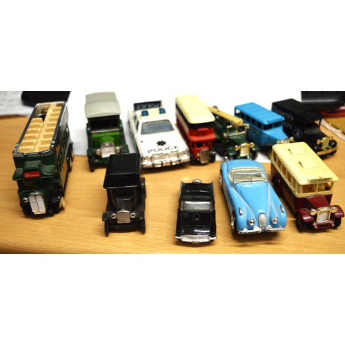 220 - THirteen  Die Cast Cars and Commercial Vehicles by Matchbox, Corgi, Lledo, etc.