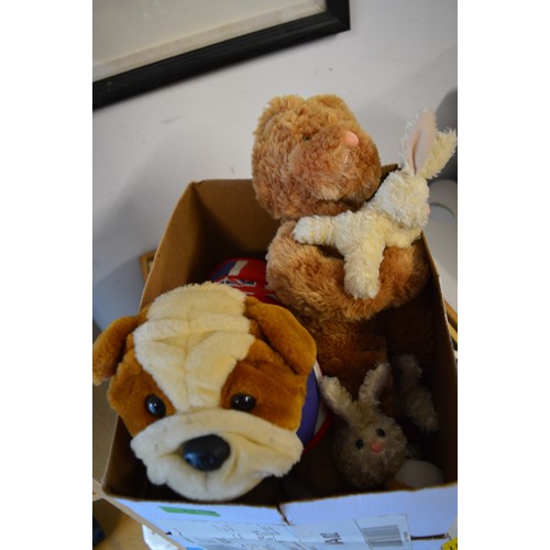 95 - Box of Soft Toys