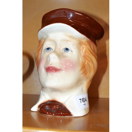 115 - Kingston Pottery of Hull (Figural Jug of Oliver Twist)
