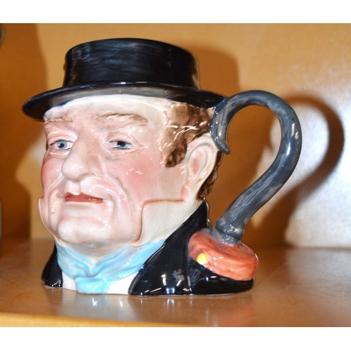 116 - Beswick Figural Jug of Captain Cuttle (Very Minor Chip to Hat Rim)