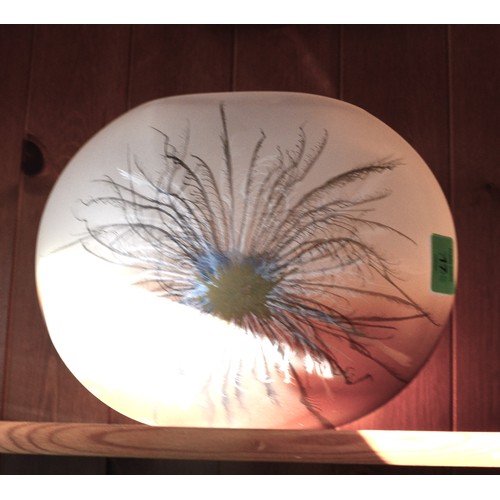 127 - 1970s Hand-Painted Vase (approx 9