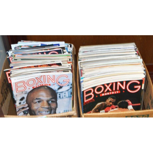 42 - Assortment of Boxing Monthly Magazines