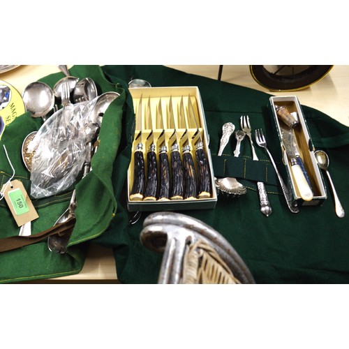 Assortment of EPNS Cutlery