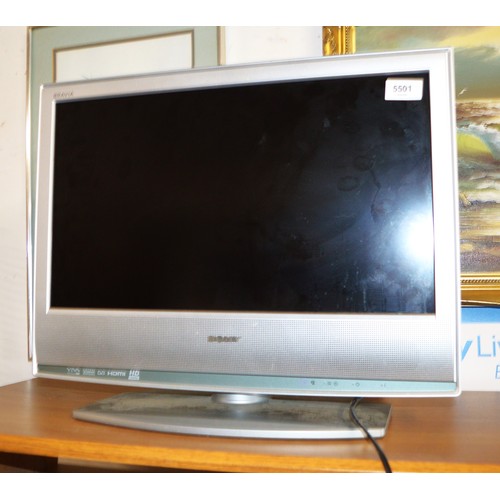 29 - Sony Television with Remote (HD Ready) and Media Stand