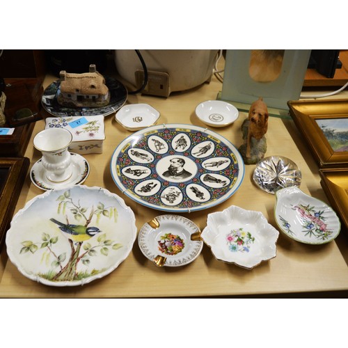 27 - Assorted China and Glass-Ware:  A Wedgwood 