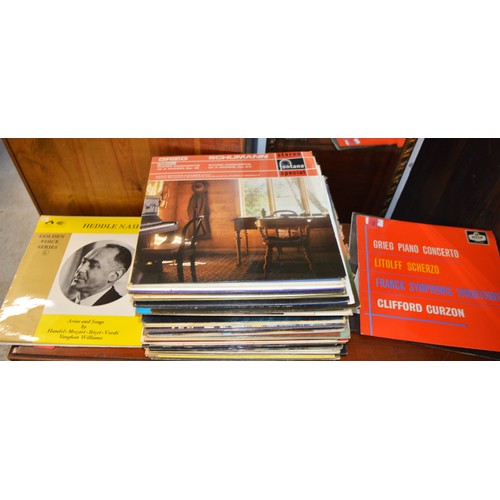 137 - A Large Selection of Classical/Opera Music Vinyl LPs - Mono and Stereo - Quantity Approx 60 Records