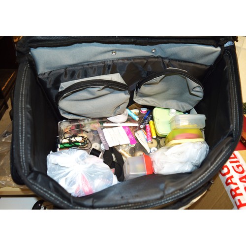 213 - Large Soft Case containing a Large Quantity of Sewing Accessories