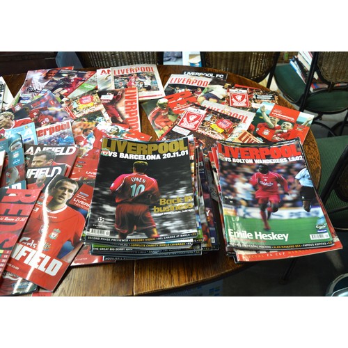 219 - Large Quantity of 1993-2008 onwards Liverpool FC Programmes (approx. 102)