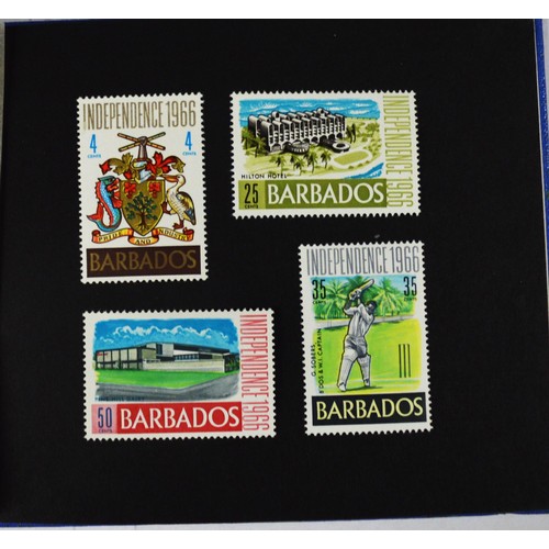 365 - Barbados Post Office- Special Presentation Booklet. Independence Commemoration November 30th, 1966- ... 