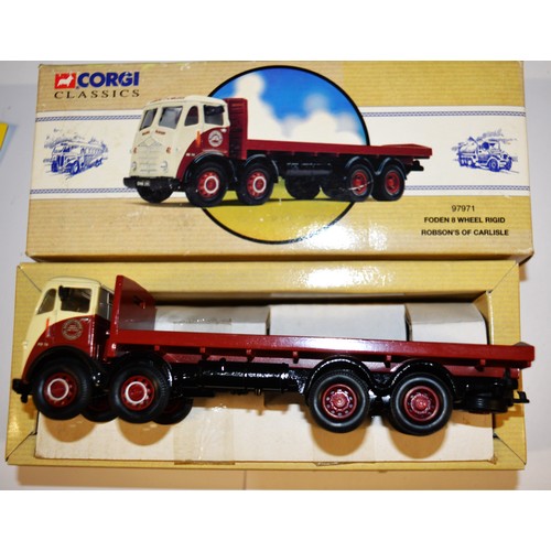 20 - Boxed Corgi Classics Foden Eight Wheel Rigid 