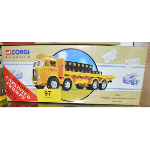 33 - Boxed Corgi Classic Eight Wheel Atkinson Flat Bed and Load-Forth