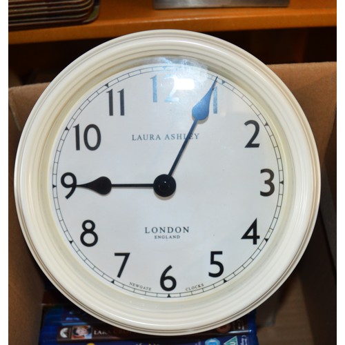 35 - Laura Ashley Wall Clock (London Newgate Clocks)