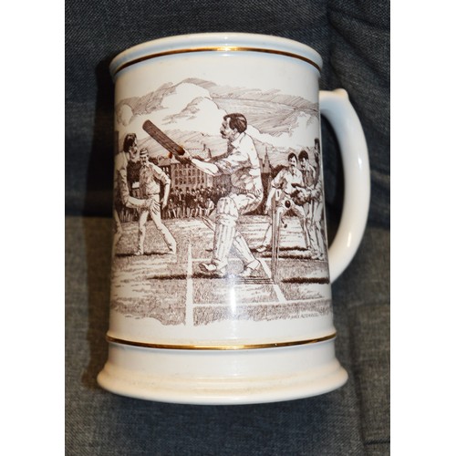 55 - A Franklin Porcelain Tankard - 