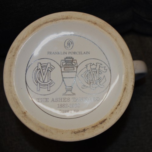 55 - A Franklin Porcelain Tankard - 