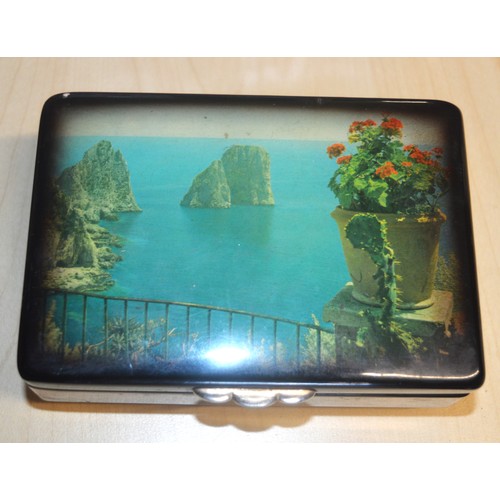 171 - Island of Capri Musical Jewellery Box