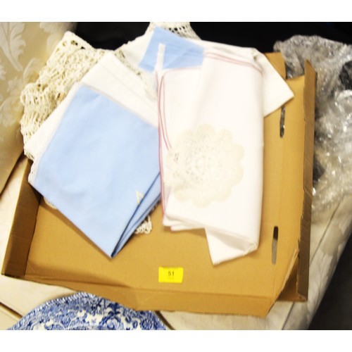 51 - Small Quantity of Table Linen