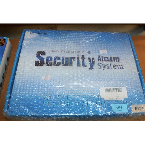 151 - A Boxed Sky Wireless DSP Secutity Alarm System,