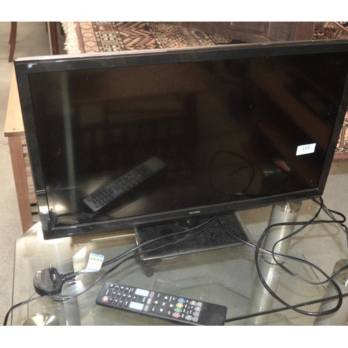 175 - A Technika Flat Screen Television Model Number 24A23C-HD with remote