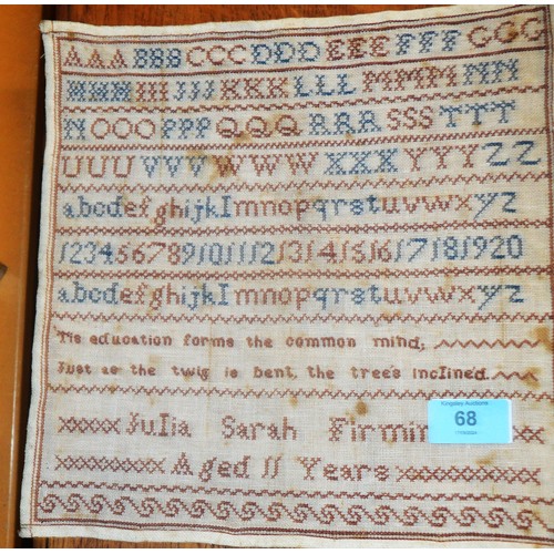 24 - An Early 20th Century School-Child's Sampler