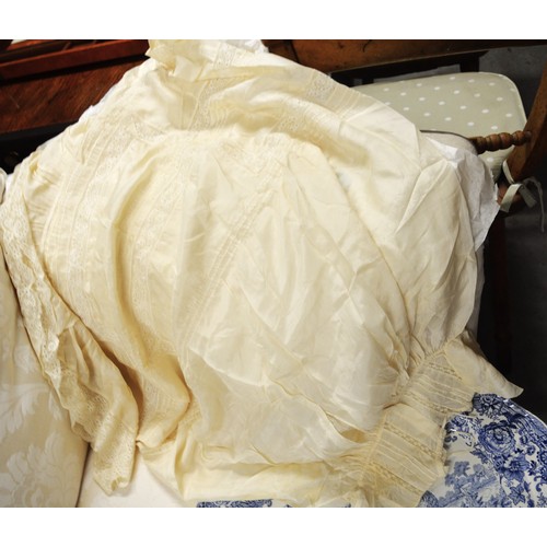 27 - Vintage Silk Christening Gown