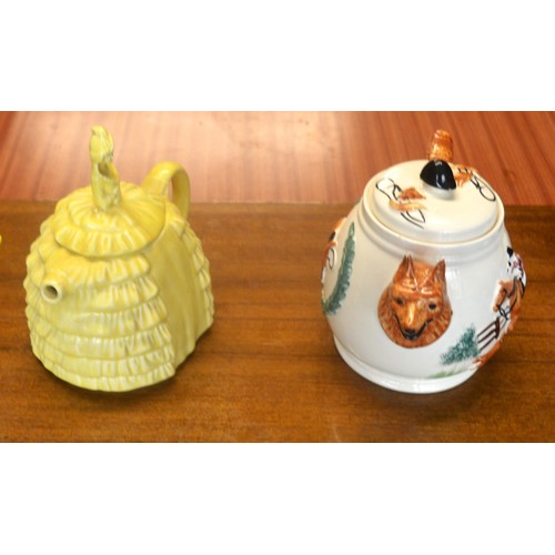 52 - Two Teapots (One damaged)