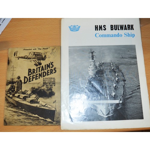 4 - Naval Ephemera. Britain's Defenders. Three Copies from the Pilot Magazine and a Publicity Brochure f... 