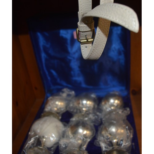 31 - Box of Six Silver Plated Goblets