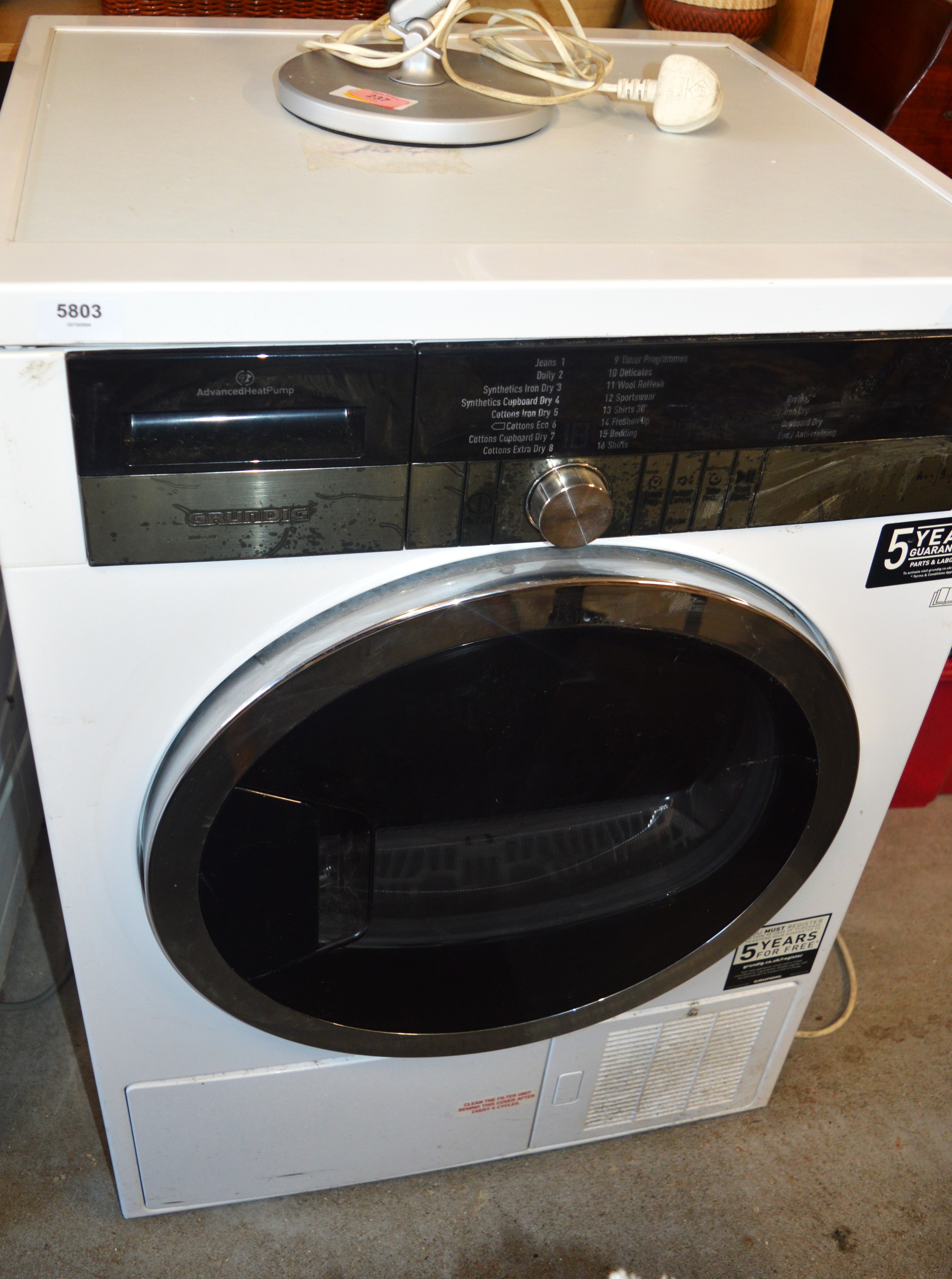 A Grundig Condenser Tumble Dryer