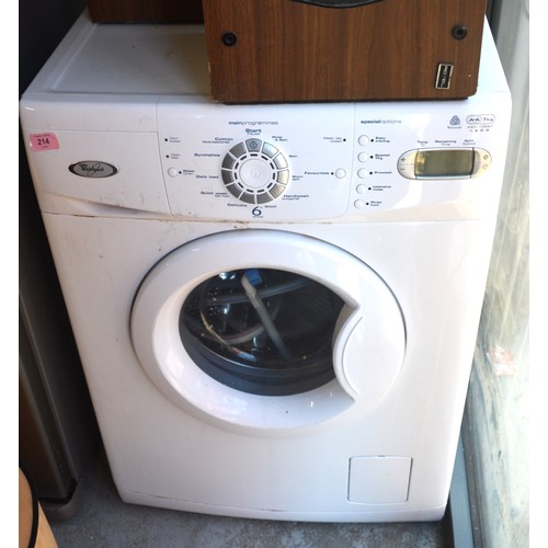 231 - A Whirlpool Washing Machine