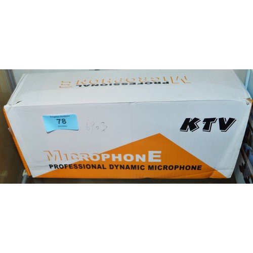 88 - KTV Professional Dynamic Microphone (BNIB)