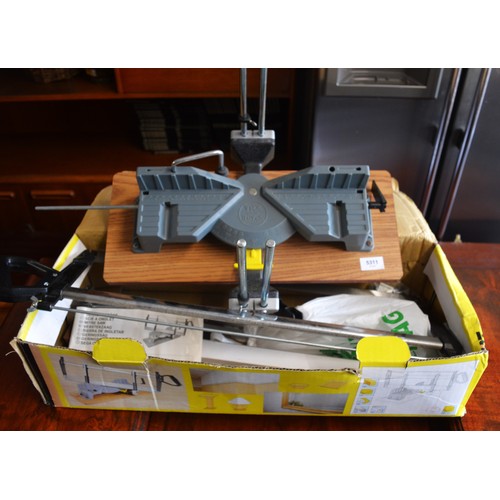 244 - A TRT 600 mm Compound Mitre Saw with New Saw Blade (with Instruction Leaflet)