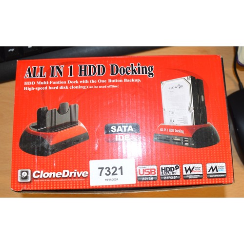 278 - A SATA Multi-Function Hard-Drive Docking Station