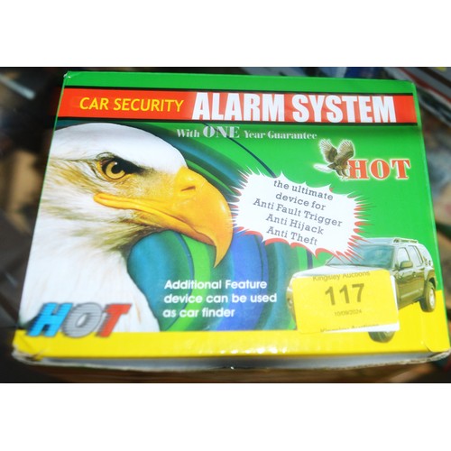 85 - Boxed Car Security Alarm System