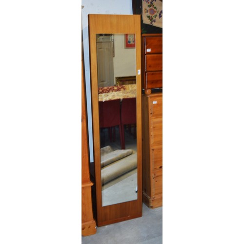 187 - Tall Unit having Full-Length Mirror One Side and Coat Rack and Shoe Store the Other Side (Missing to... 