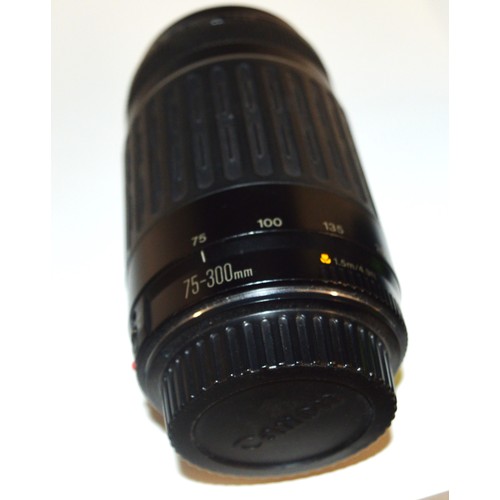 102 - A Canon 75-300 Zoom Lens (for a Canon EOS Camera)