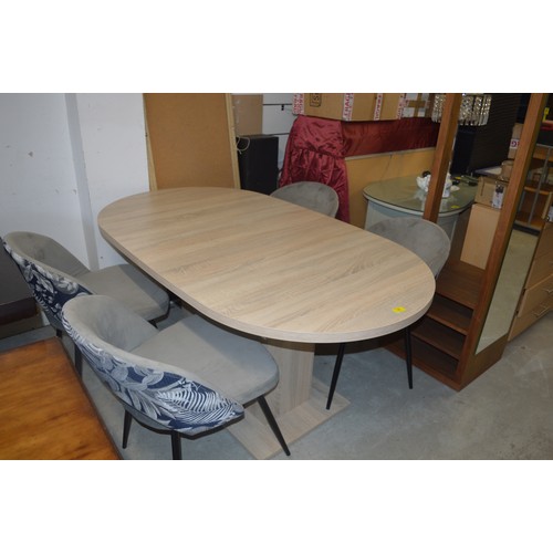 21 - Island Buffet Style Extending Dining table