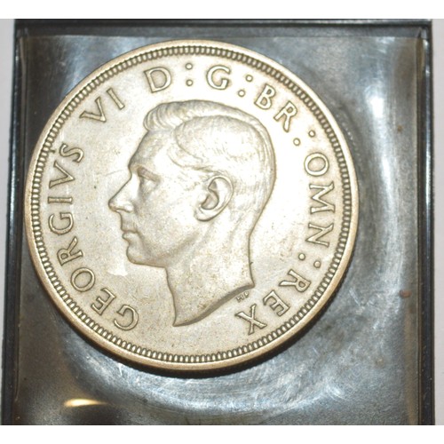 75 - 1937 King George VI Silver Crown Coin