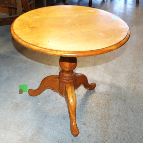 4 - Lightwood Circular Occasional Table