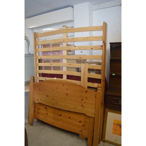 27 - Pine Double Bed Frame