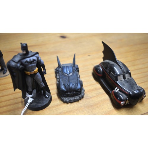 67 - One Batman Figure and Two Batman Vehicles