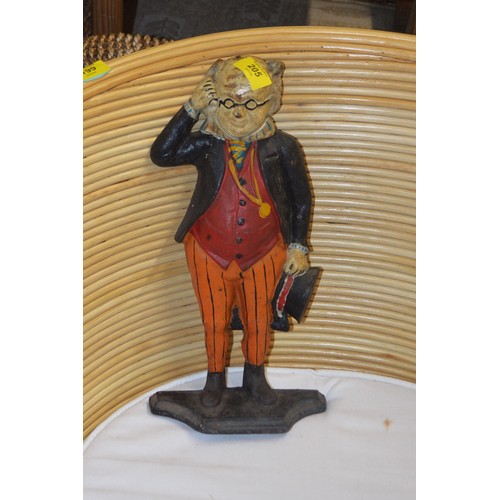 205 - Mr Pickwick Cast Iron Doorstop