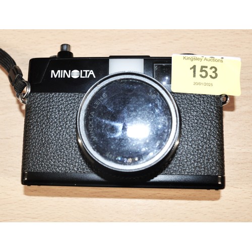 153 - A Minolta Hi-Matic G