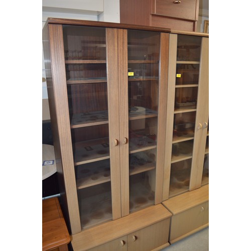 84 - Display Cabinet having Smoked-Glass Doors