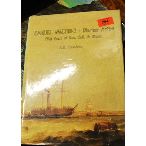 95 - Large Format Hardback Book with Jacket entitled SAMUEL WALTERS-MARINE ARTIST, FIFTY YEARS OF SEA, SA... 