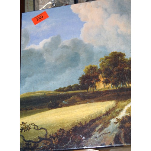 275 - A large format Hardback Book with Jacket and Slipcase entitled JACOB VAN RUISDAEL A COMPLETE CATALOG... 