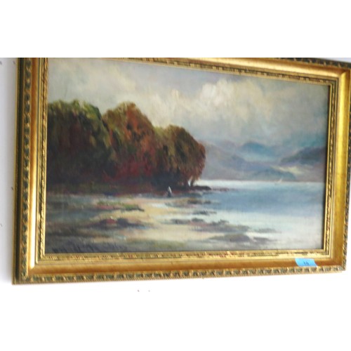 10 - Framed Oil on Canvas of a Lakeland Scene (Near Keswick) Signed by Henry Hadfield Cubley