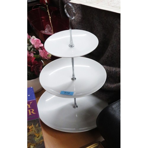 210 - Three-Tier Cake Plate